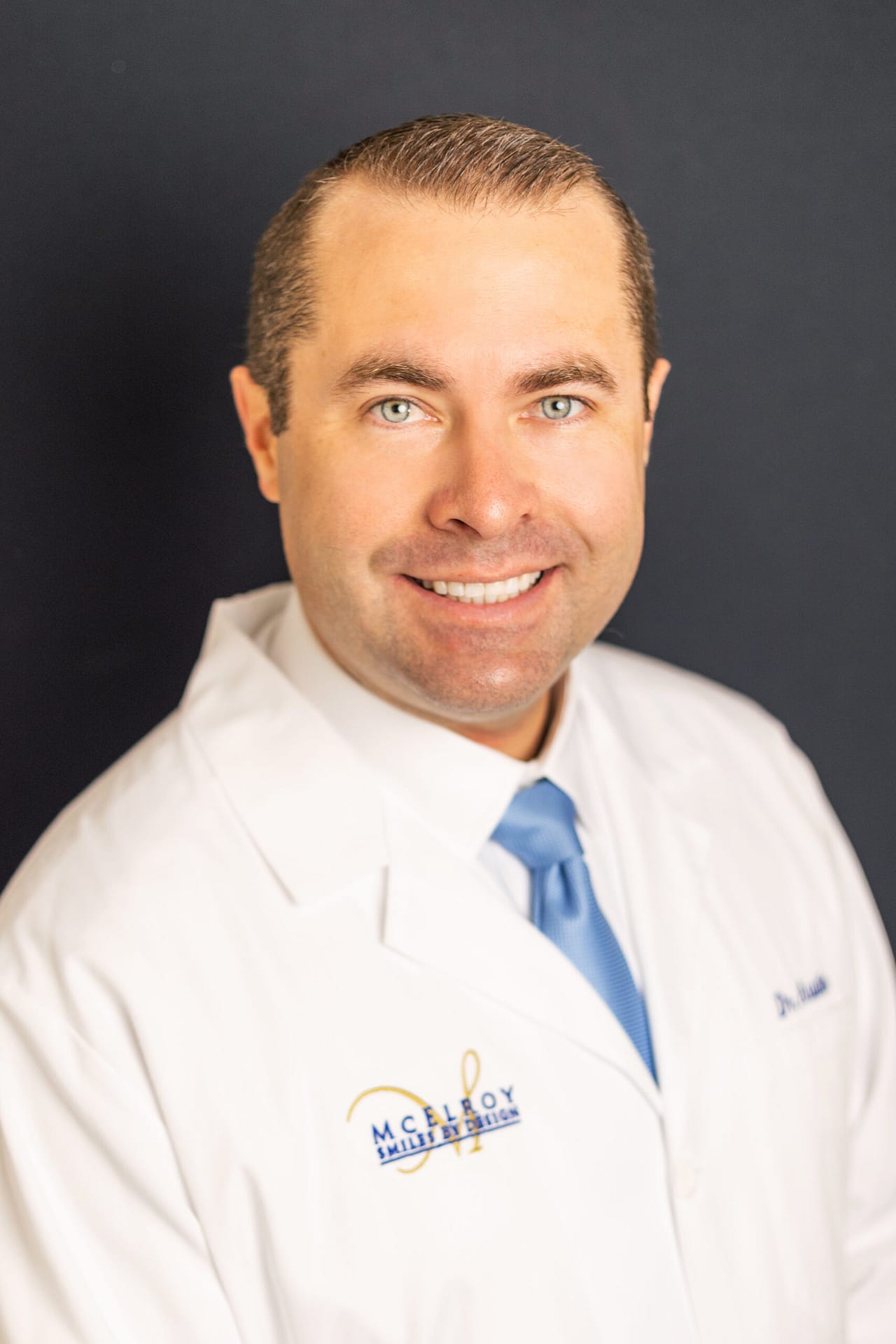 Dr. Austin Haught, DMD, associate dentist at McElroy Smiles in Encinitas, California.